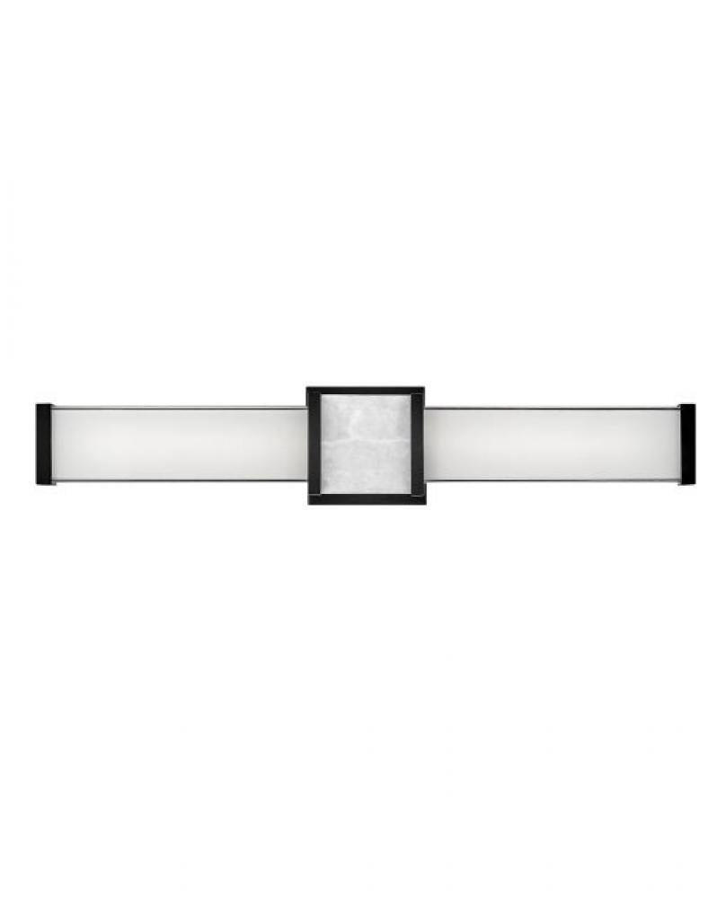 Hinkley Pietra Medium LED Vanity Light 51582 Wall Light Fixtures Hinkley Black  