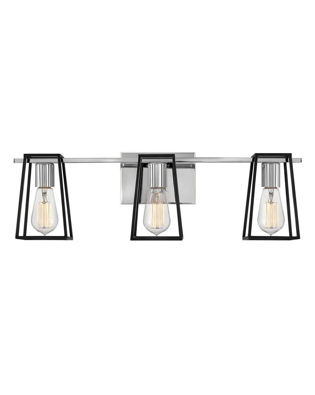 HINKLEY FILMORE Three Lights Vanity 5163 Wall Light Fixtures Hinkley Chrome  