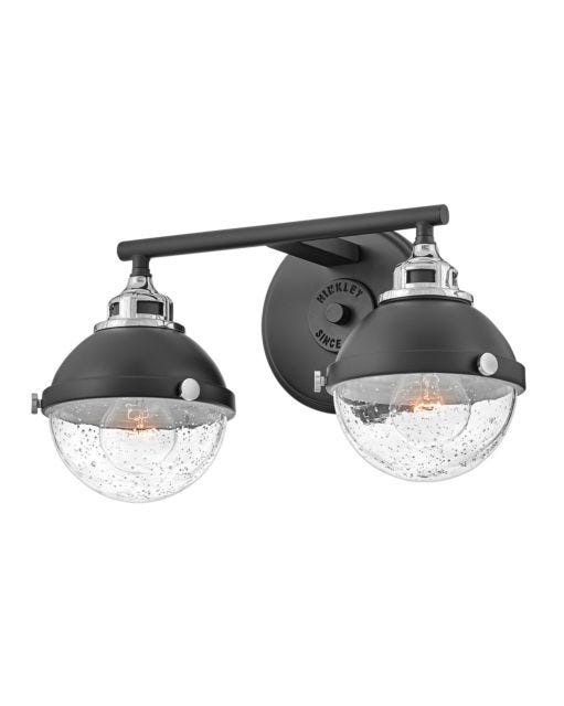 HINKLEY FLETCHER Two Light Vanity 5172 Vanity Lights Hinkley   