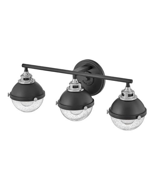 HINKLEY FLETCHER Three Light Vanity 5173 Wall Light Fixtures Hinkley   