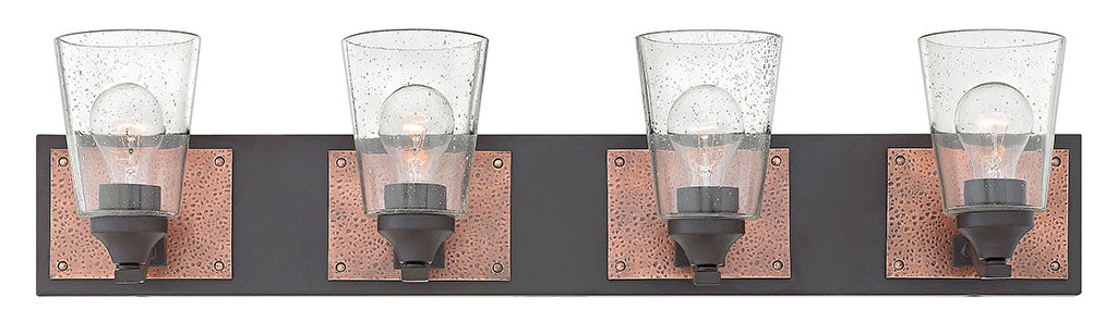 HINKLEY JACKSON Four Light Vanity 51824 Vanity Lights Hinkley Buckeye Bronze  