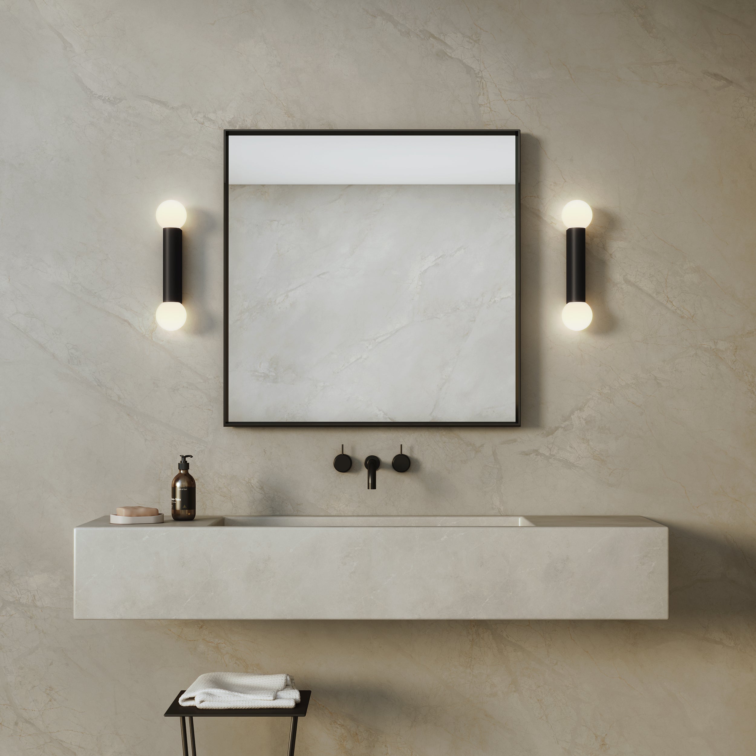 Astro Lighting Ortona Twin Wall Sconces Astro Lighting   