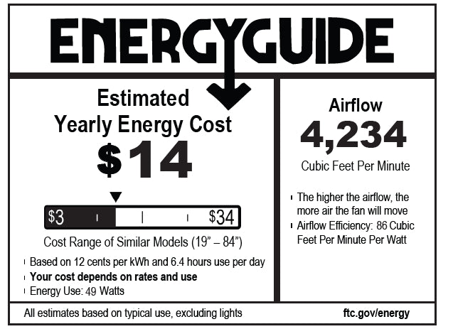 Hunter 52 inch Cedar Key Damp Rated Ceiling Fan with LED Light Kit and Handheld Remote