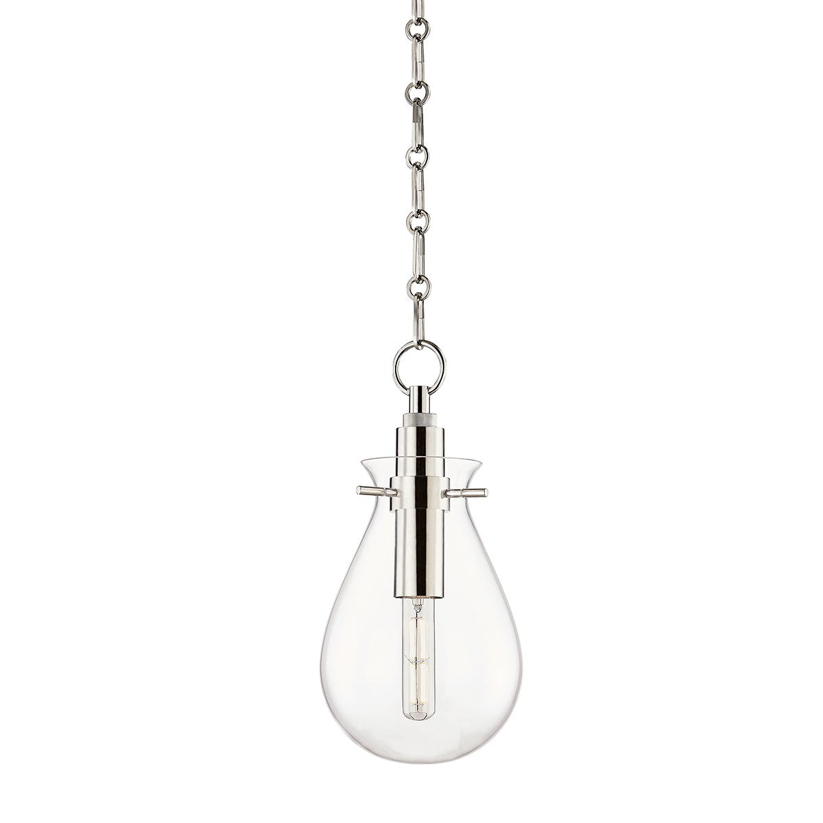 Hudson Valley 1 LIGHT SMALL PENDANT BKO101