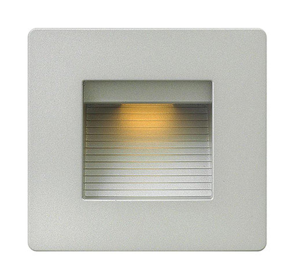 Hinkley  Luna Step Light 120v Horizontal Double Gang 2700K Outdoor Wall Lights Hinkley   