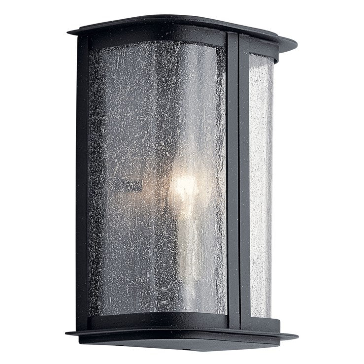 Kichler Timmin  Outdoor Wall Outdoor l Wall Kichler Distressed Black 7.25x10.25 