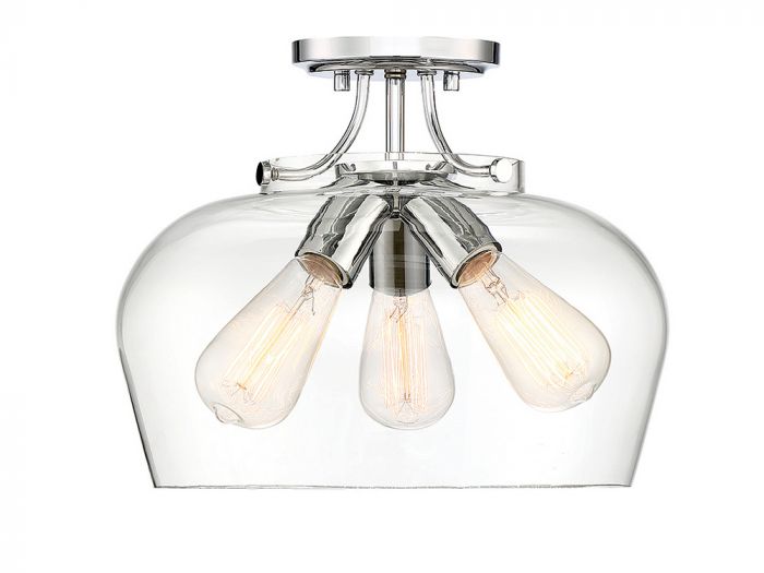 Savoy House Octave 3 Light Semi Flush 6-4035-3