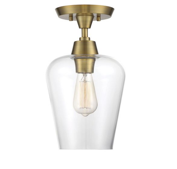 Savoy House Octave 1 Light Semi-Flush