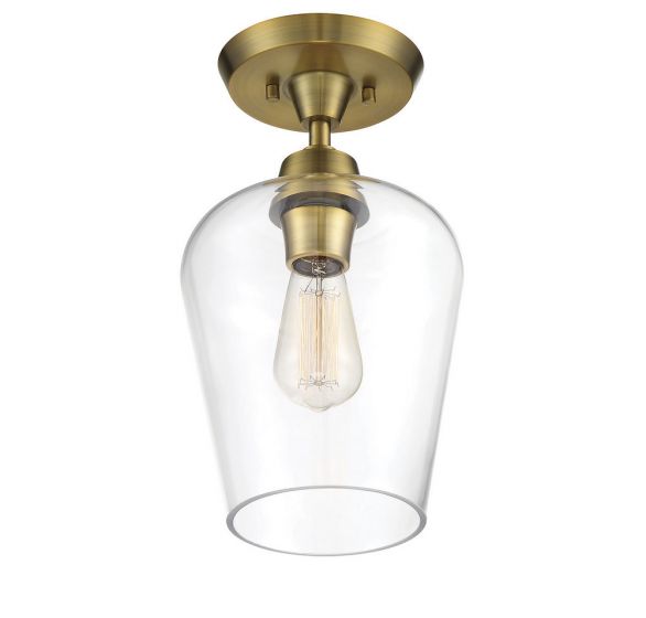 Savoy House Octave 1 Light Semi-Flush