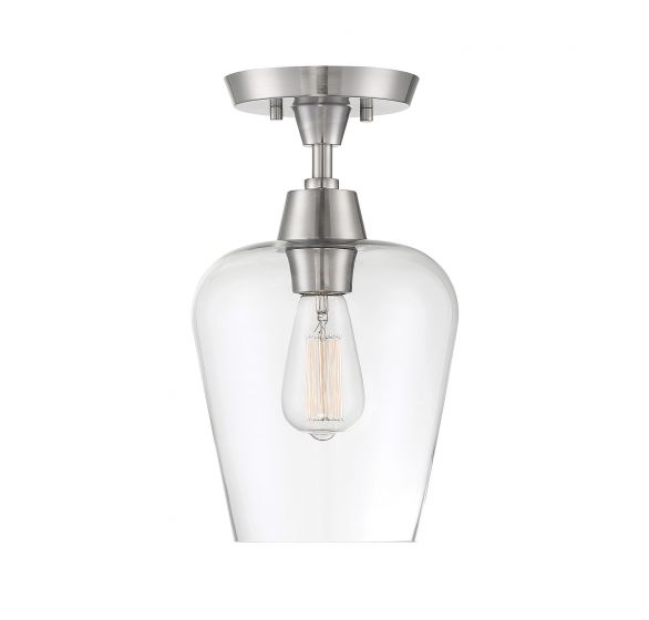 Savoy House Octave 1 Light Semi-Flush