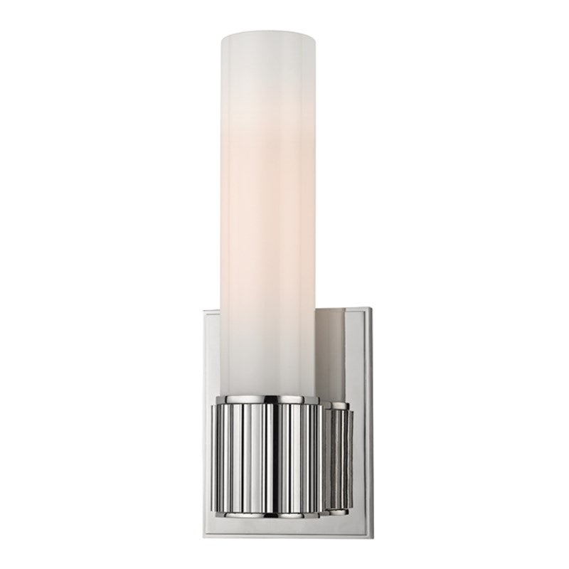 Fulton - 1 LIGHT WALL SCONCE Wall Sconces Hudson Valley Lighting Polished Nickel  