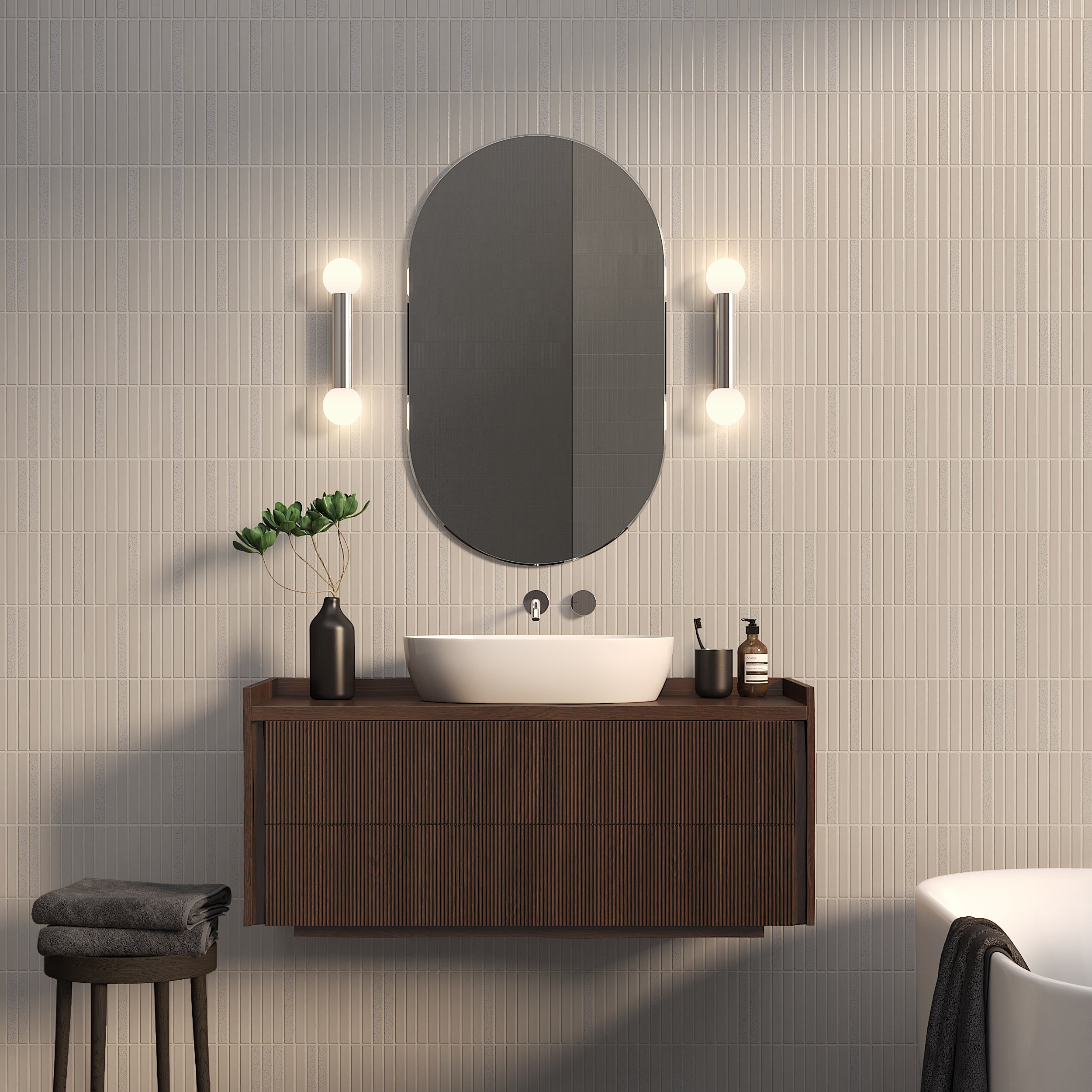 Astro Lighting Ortona Twin Wall Sconces Astro Lighting   