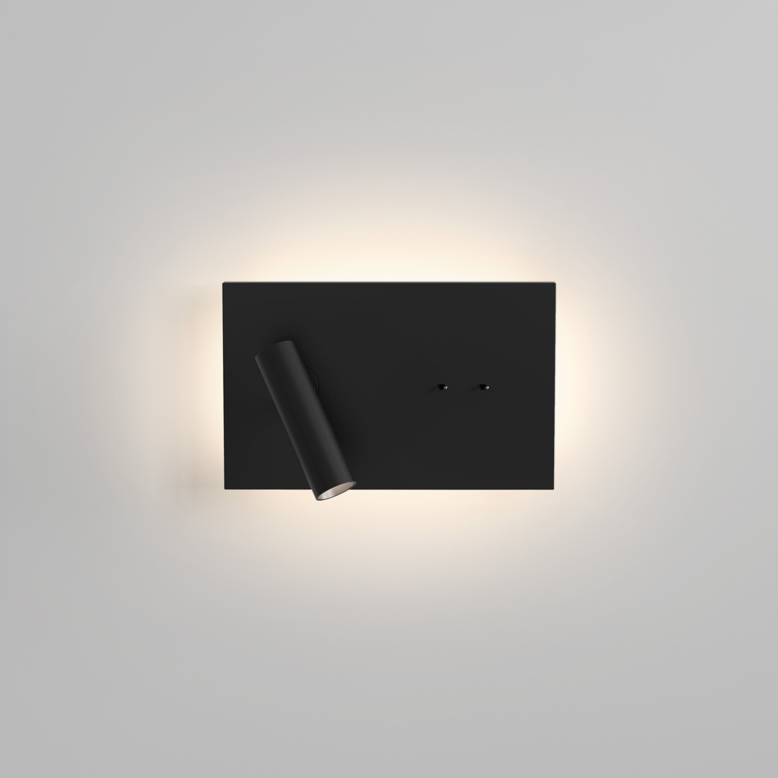 Astro Lighting Edge Reader Mini Wall Sconces Astro Lighting 3.46x5.94x9.49 Matt Black Yes (Integral), LED Strip