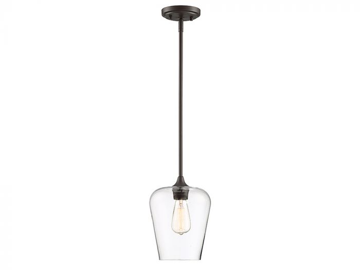 Savoy House Octave 1 Light Mini Pendant Mini Pendant Savoy House English Bronze  