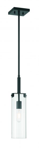 Savoy House Winfield 1-Light Mini-Pendant in Matte Black 7-9770-1-89 Mini Pendant Savoy House   