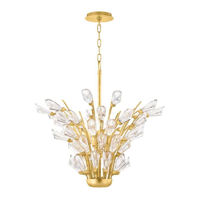 Hudson Valley 5 LIGHT CHANDELIER 7221 Chandeliers Hudson Valley Lighting Gold  