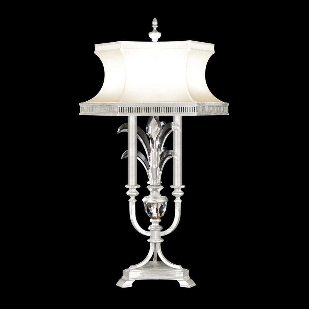 Fine Art Beveled Arcs 37" Table Lamp Table Lamps Fine Art Handcrafted Lighting Silver Leaf  