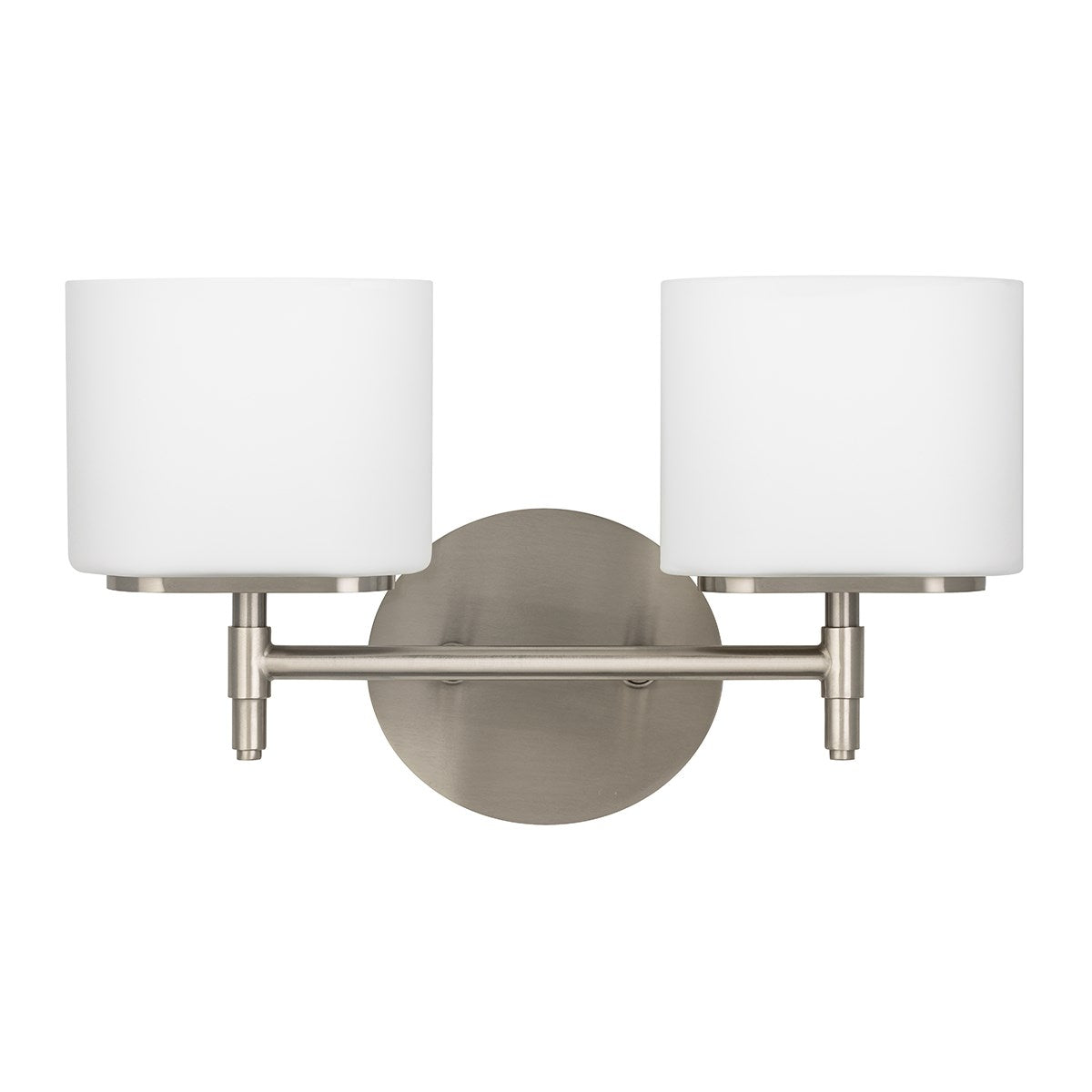 Trinity - 2 LIGHT BATH BRACKET Wall Light Fixtures Hudson Valley Lighting Satin Nickel  