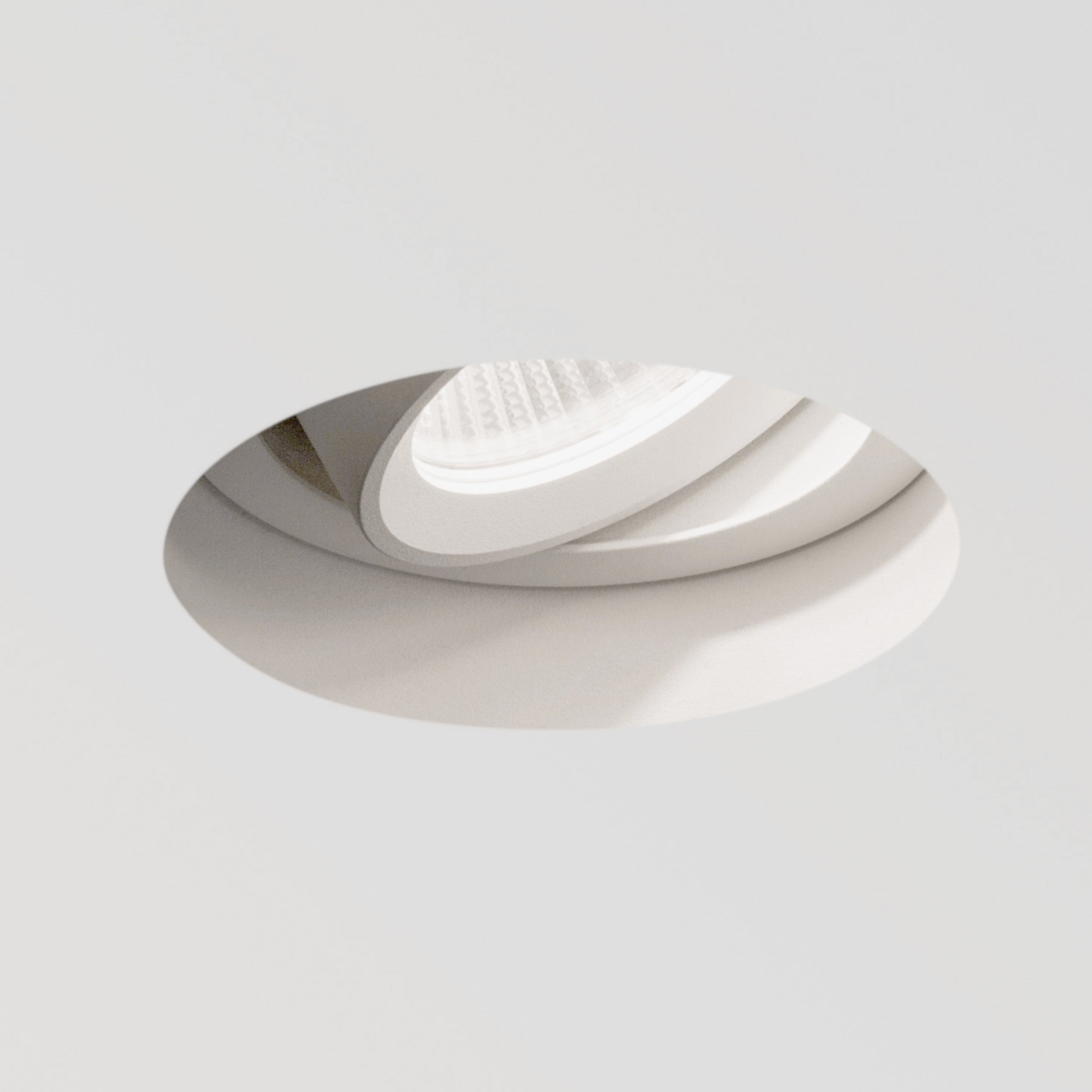 Astro Lighting Trimless Round Recessed Lighting Astro Lighting xx2.91 Textured White Yes (Integral), COB LED