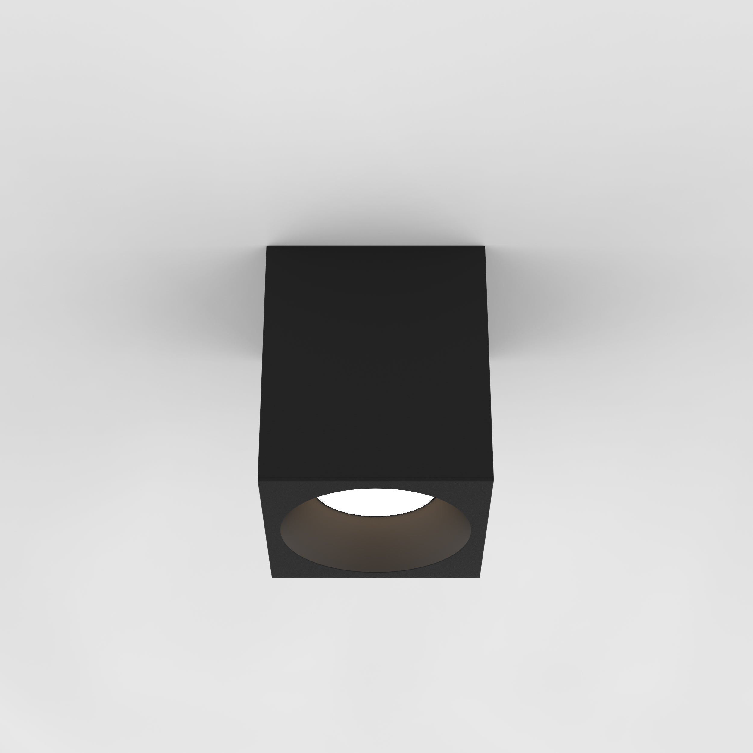 Astro Lighting Kos Square Recessed Lighting Astro Lighting 4.53x4.53x5.59 Textured Black Yes (Integral), AC LED Module