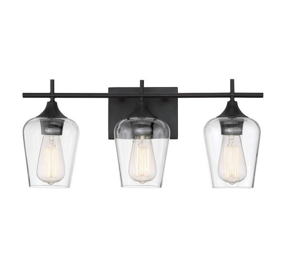 Savoy House Octave 3-Light Bathroom Vanity Light 8-4030-3 Vanity Lights Savoy House English Bronze  