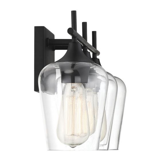 Savoy House Octave 3-Light Bathroom Vanity Light 8-4030-3 Vanity Lights Savoy House   