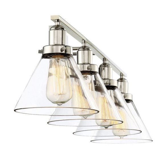 Savoy House Drake 4 Light Bath Bar Vanity Lights Savoy House   