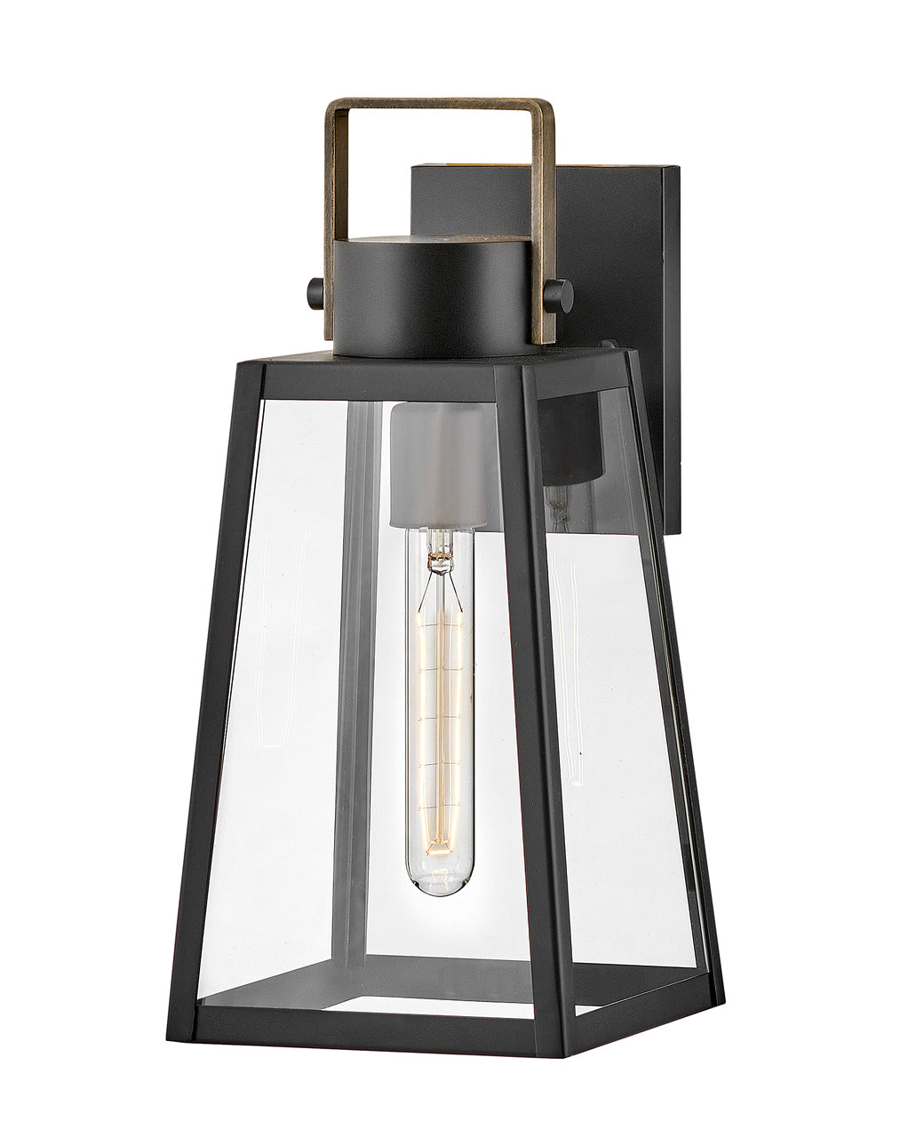 Lark HUGH Small Wall Mount Lantern L82000 Outdoor l Wall Lark Black  