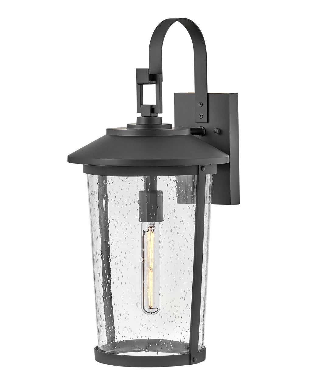 Lark BANKS Large Wall Mount Lantern L82025 Outdoor l Wall Lark Black  