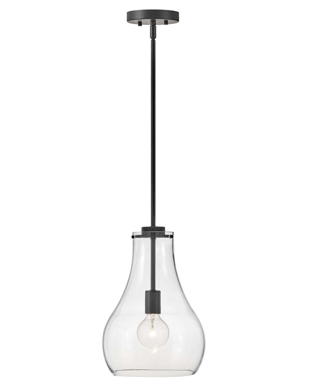 Lark FRANKIE Single Light Pendant L83117 Mini Pendant Lark Black  