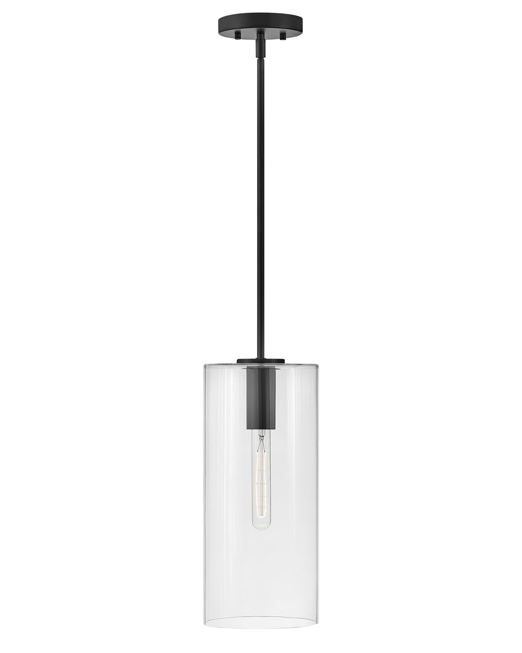 Lark LANE Single Light Pendant L83377 Mini Pendant Lark Black  