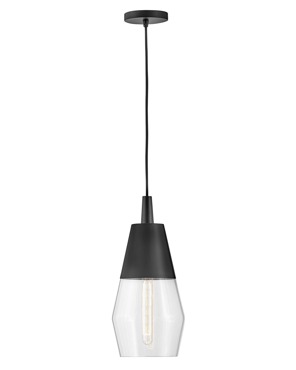 Lark LIVIE Single Light Pendant L83397 Mini Pendant Lark Black  