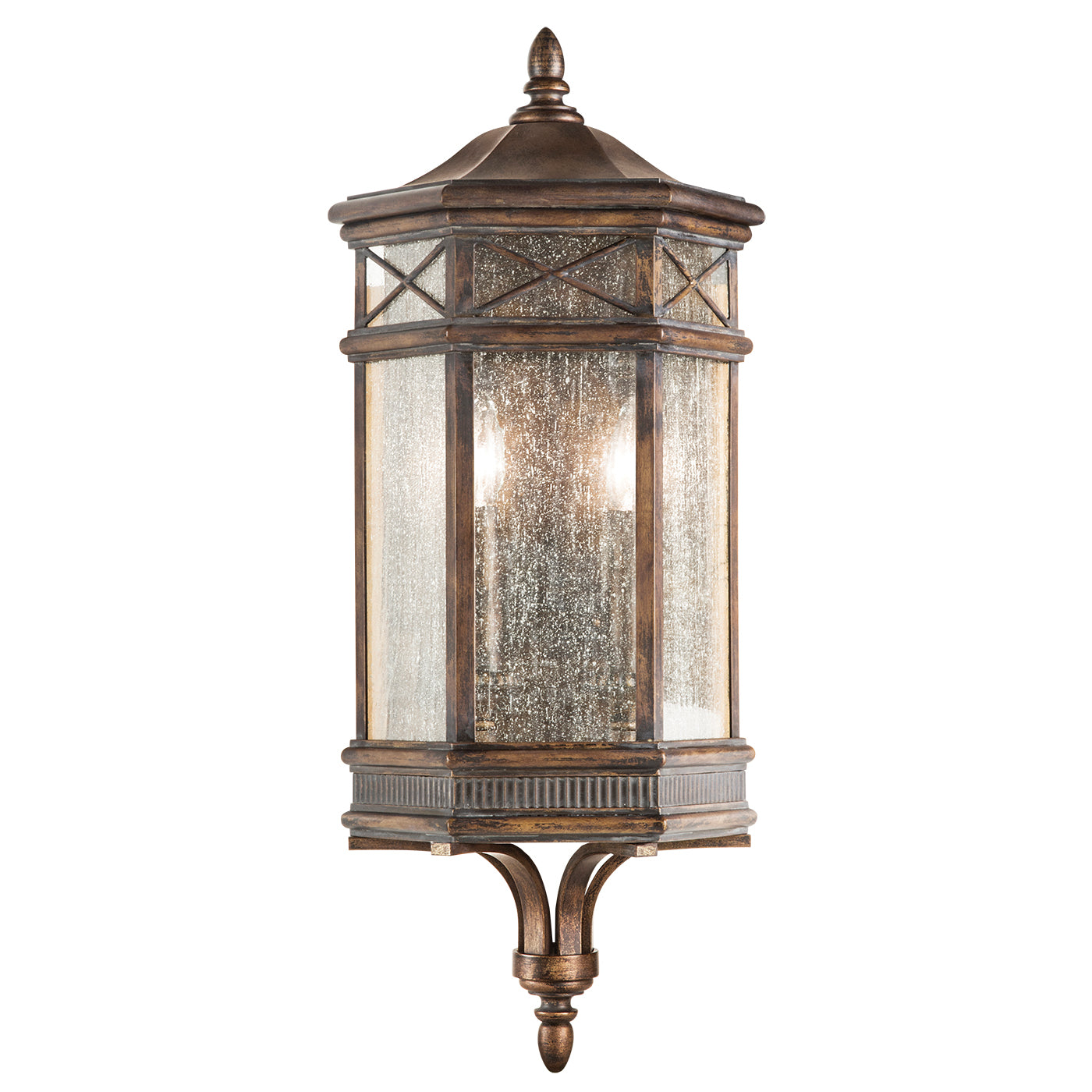 Fine Art Holland Park Outdoor Sconce Outdoor l Wall Fine Art Handcrafted Lighting Bronze  