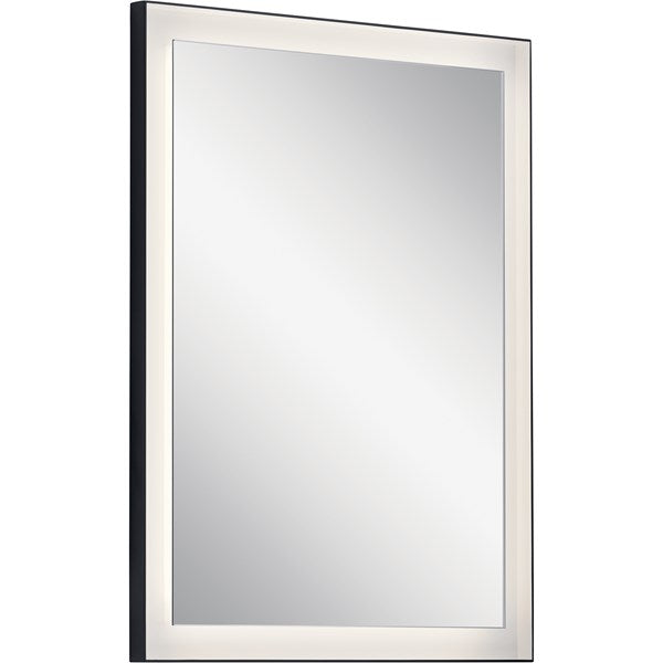 Kichler Ryame™ 24" Lighted Mirror 84167 Mirror Kichler Matte Black  