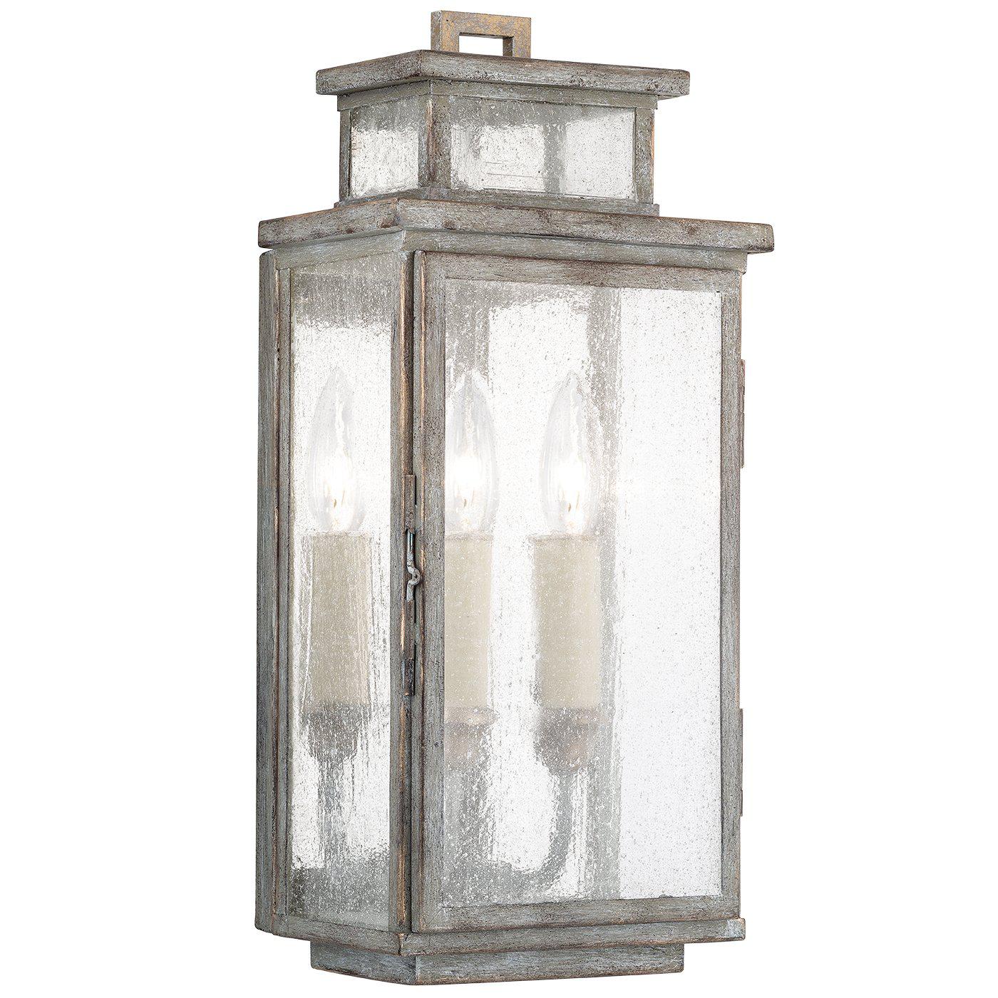 Fine Art Lamps Wiltshire 17.25" Outdoor Wall Mount Outdoor l Wall Fine Art Handcrafted Lighting Gray  