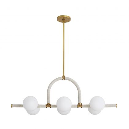 Arteriors Harrison Linear Chandelier 89467 Linear Chandeliers Arteriors   