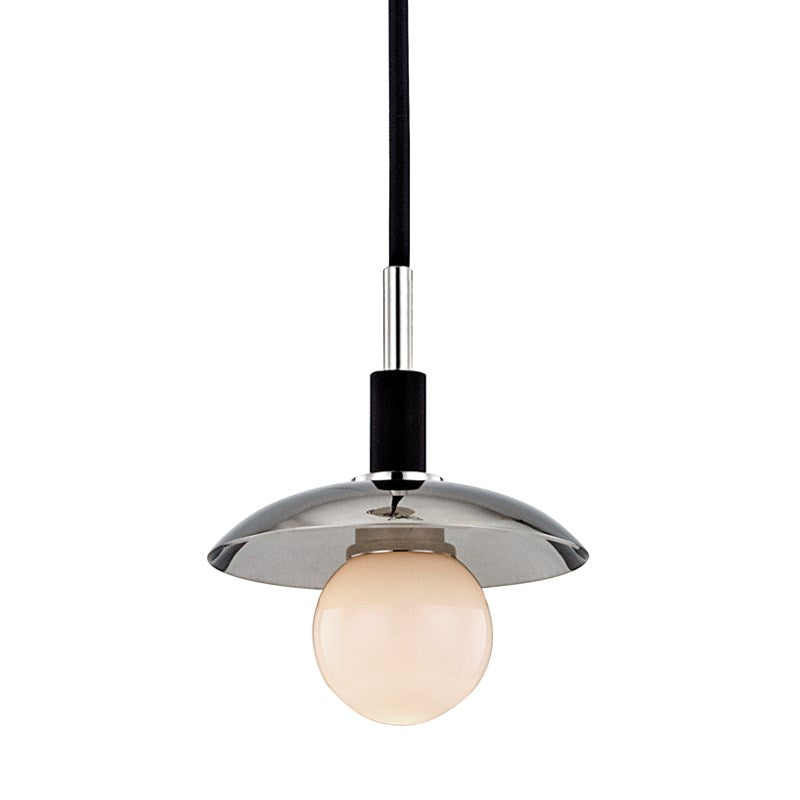 Julien - 1 LIGHT PENDANT Pendant Hudson Valley Lighting Polished Nickel  