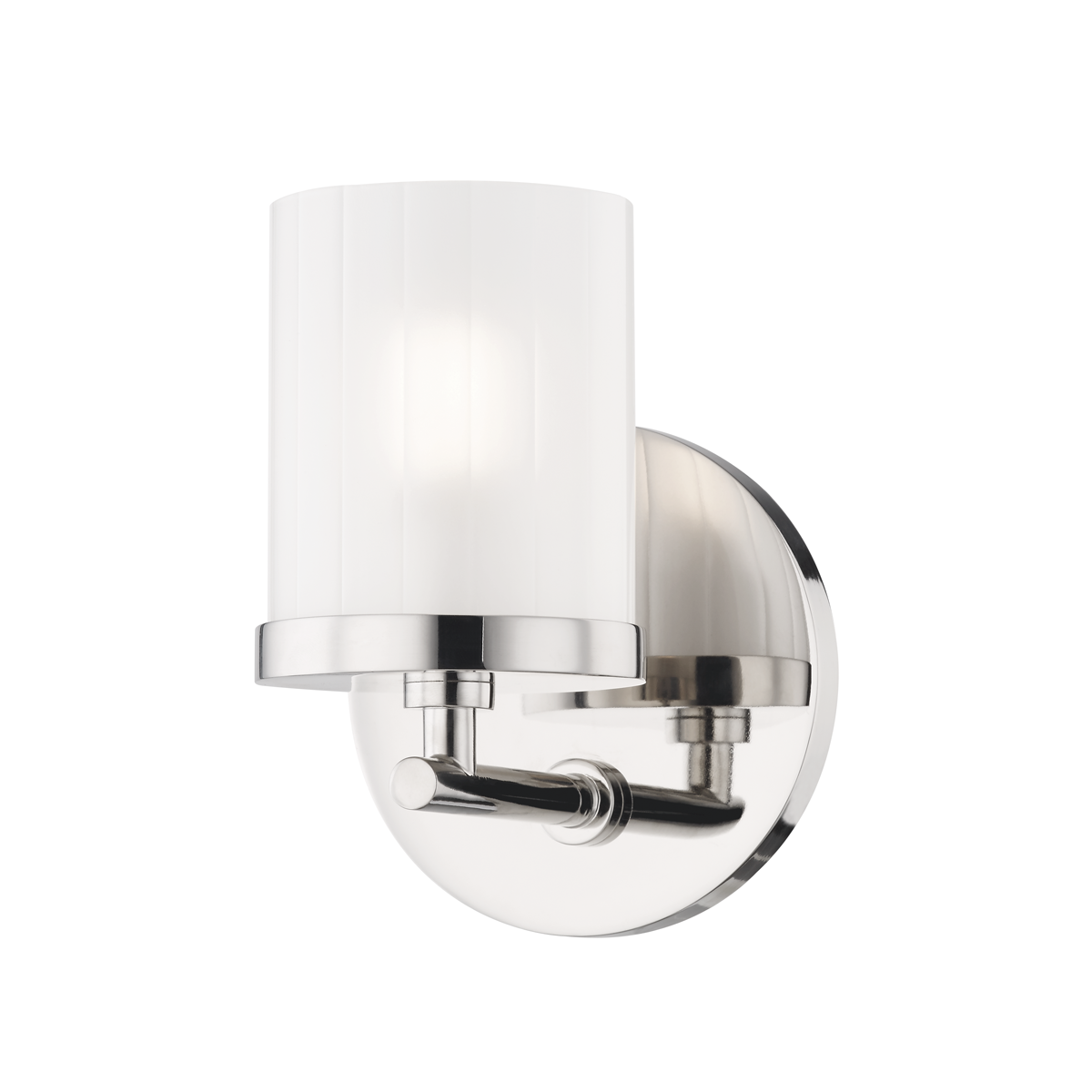 Hudson Valley Lighting Ryan 1 Light Bath Bracket H239301 Wall Light Fixtures Mitzi Polished Nickel  