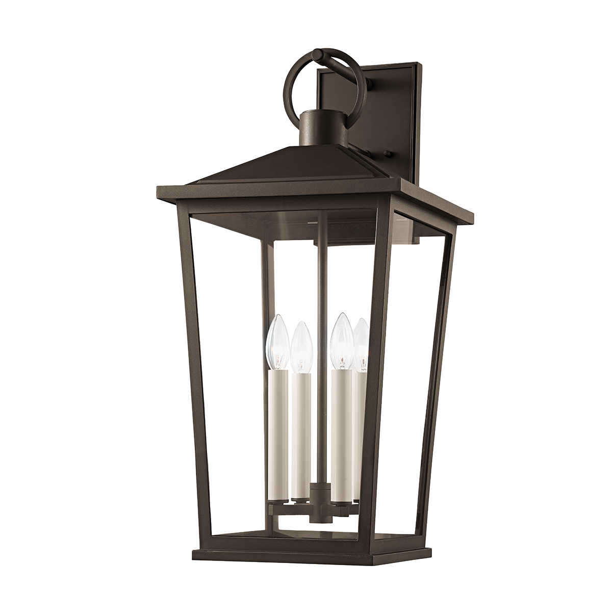 Troy SOREN 4 LIGHT EXTRA LARGE EXTERIOR WALL SCONCE B8904 Outdoor Wall Lights Troy Lighting TEXTURED BRONZE W/ HL  