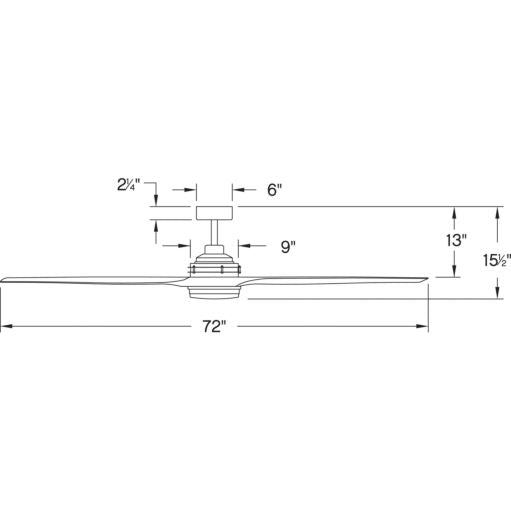 Hinkley Artiste 72" LED 900172