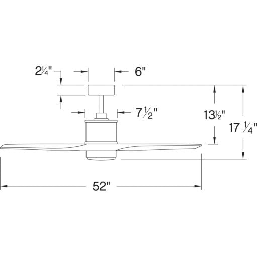 Hinkley Hover 52" LED 900752