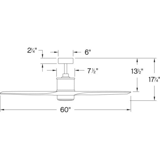 Hinkley Hover 60" LED 900760