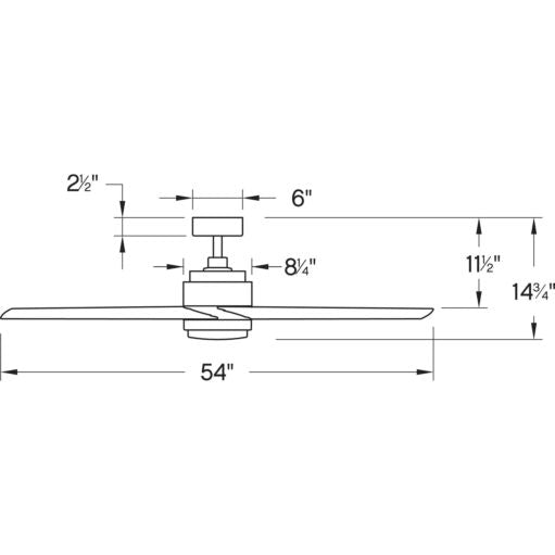 Hinkley Tier 54" LED 902054