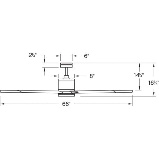 Hinkley Vantage 66" LED 902466