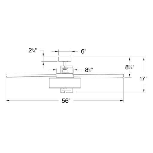 Hinkley Hampton 56" LED 903056