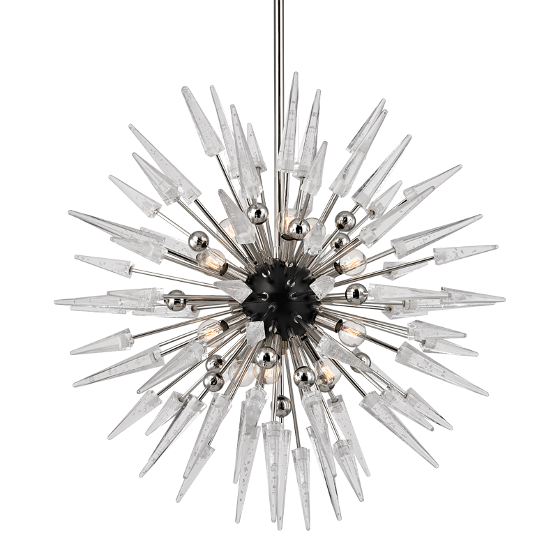 Hudson Valley 12 LIGHT CHANDELIER 9032 Chandeliers Hudson Valley Lighting Nickel  