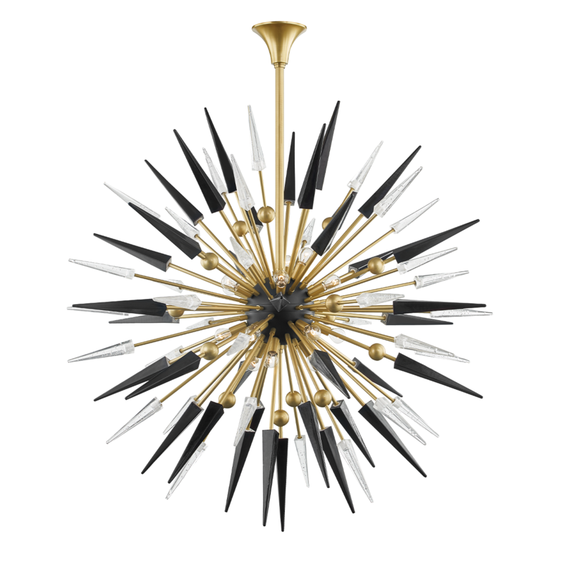 Hudson Valley 18 LIGHT CHANDELIER 9047 Chandeliers Hudson Valley Lighting Brass  