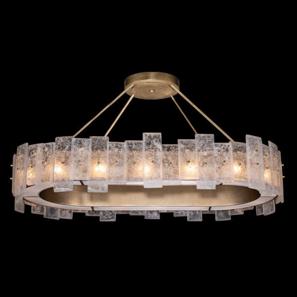 Fine Art Lamps Lunea 44" Oblong Pendant