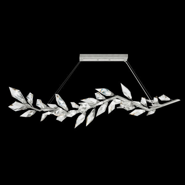 Fine Art Lamps Foret 72" Linear Pendant Pendant Fine Art Handcrafted Lighting Silver  