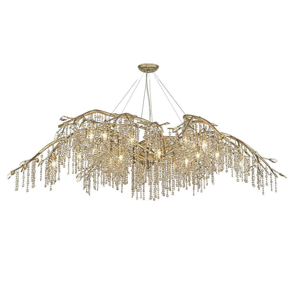 Golden Autumn Twilight MG 24 Light Chandelier 9903